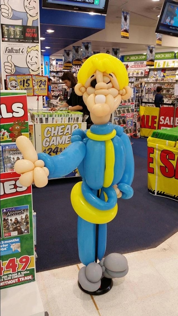 Horror Show at local GameStop 