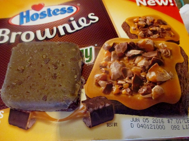 Hostess Milky Way Brownies 