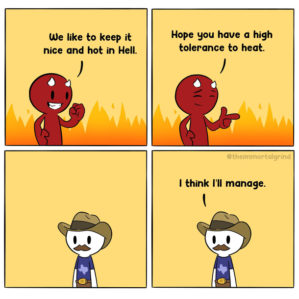 Hot as a two-dollar pistol