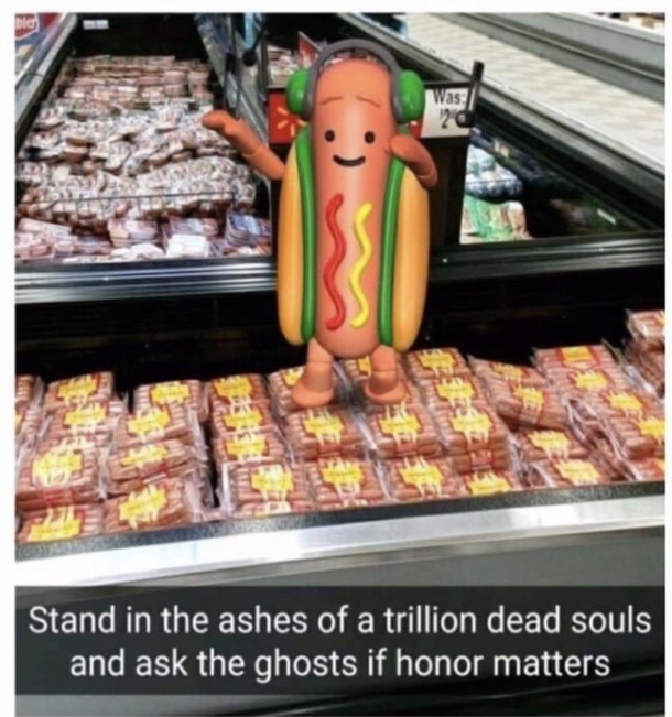 Hotdog in memoriam