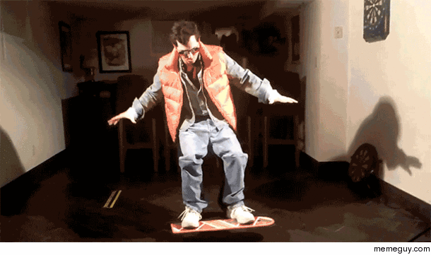 Hoverboard costume
