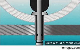 How a rivet works