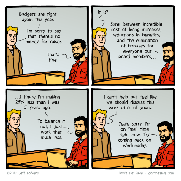 How about a raise