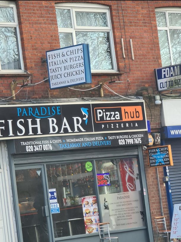 How can you not love a bit of pizza hub