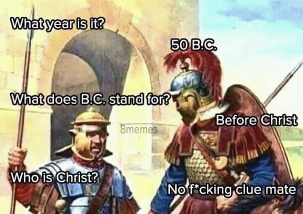 How did they say the year