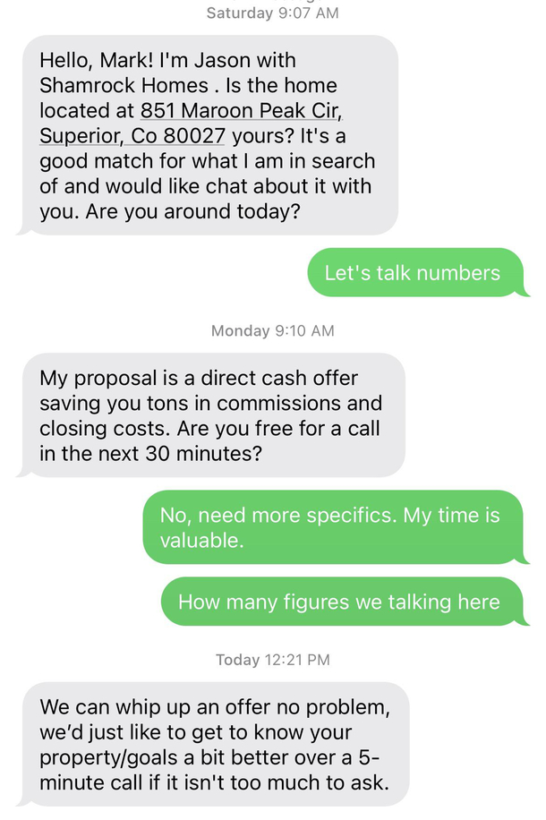 How do I respond Also Im no Mark