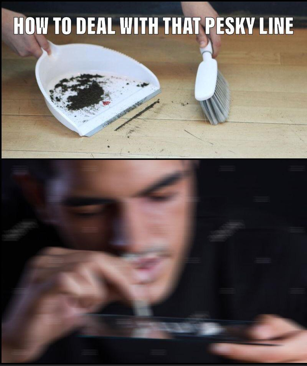 How do YOU deal with that pesky line