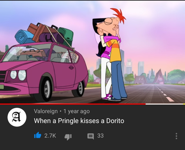 How does a triangle kiss a semi-circle
