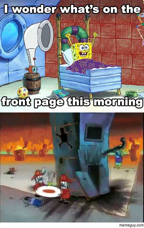 How European Redditors feel when they get on Reddit in the morning