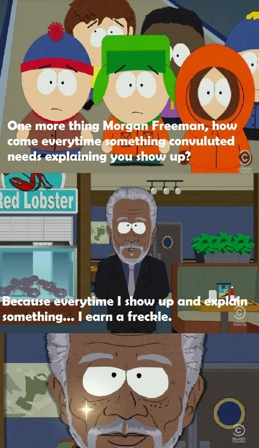 How Freeman earns his freckles