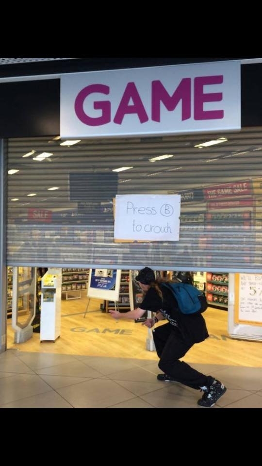 How Game deals with broken shutters