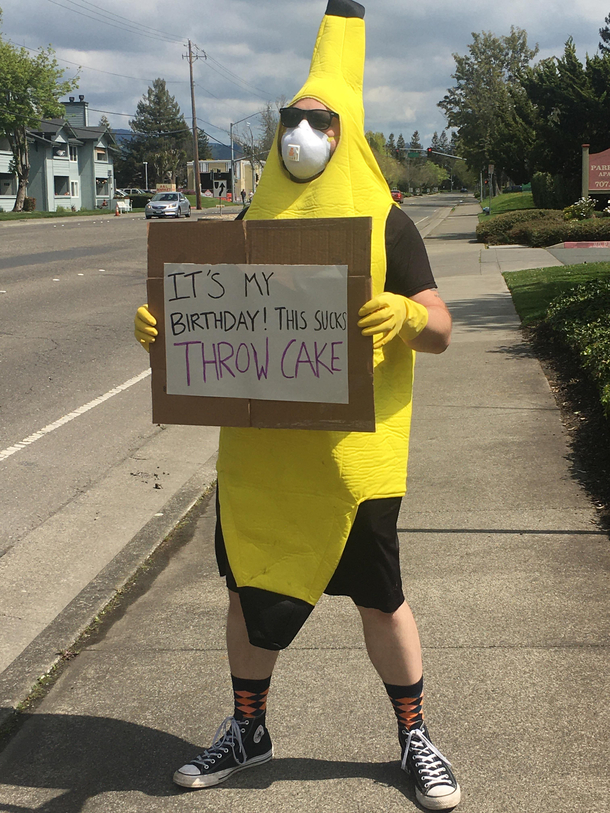 How I beat the quarantine birthday blues today