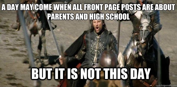 How I feel about the impending teen takeover of Reddit