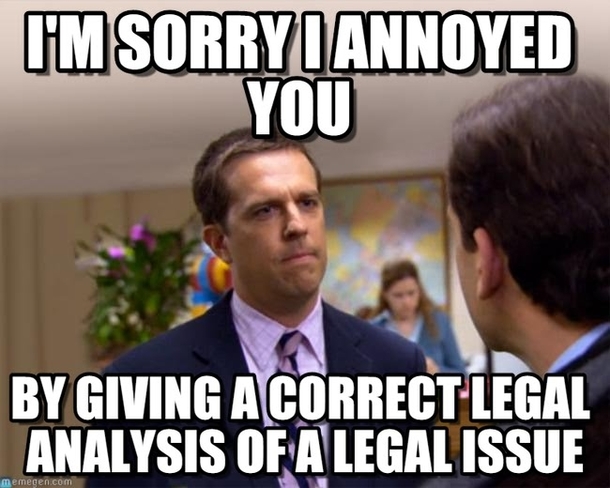 How I Feel as a Lawyer on Reddit