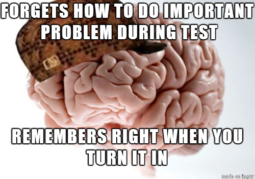 How I felt after my first Calculus II exam