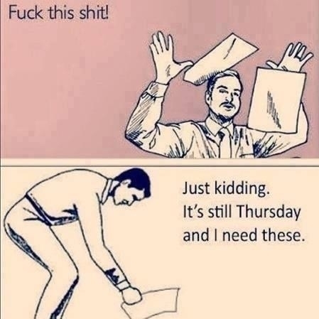 How I felt at work today