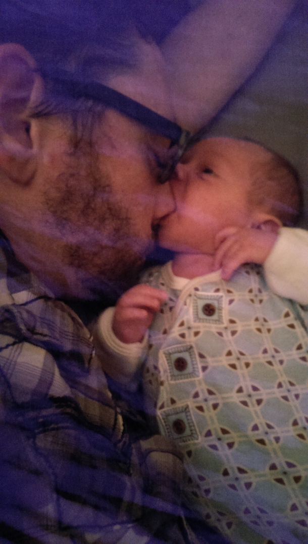 How I found my  week old and husband
