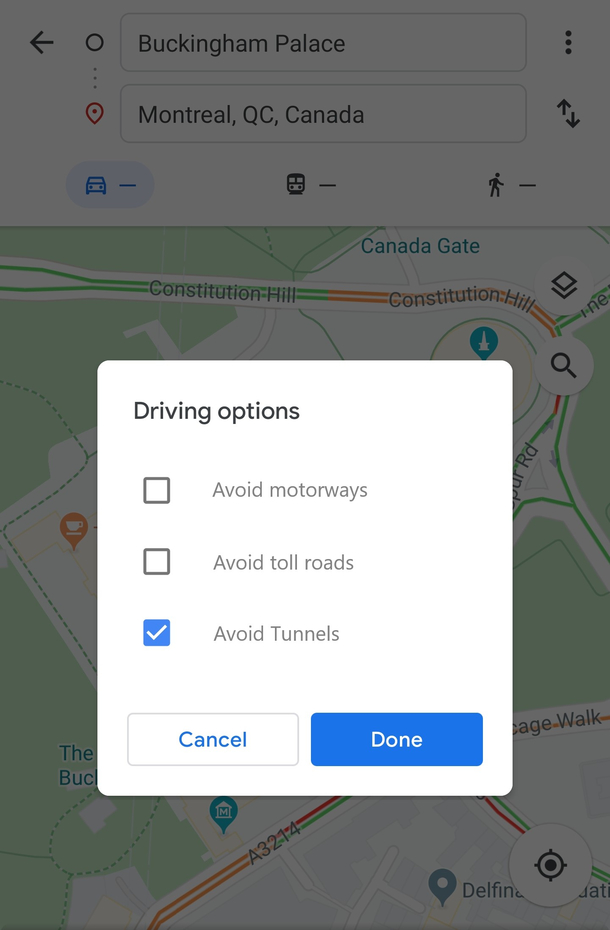 How i imagine Meghan and Harry will program their Sat Nav