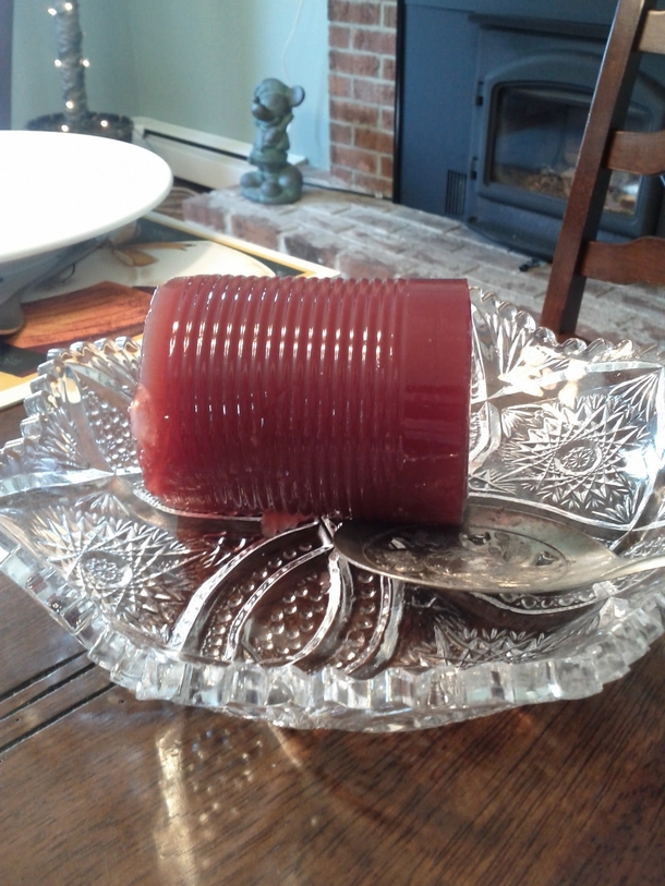 How I like my cranberry sauce