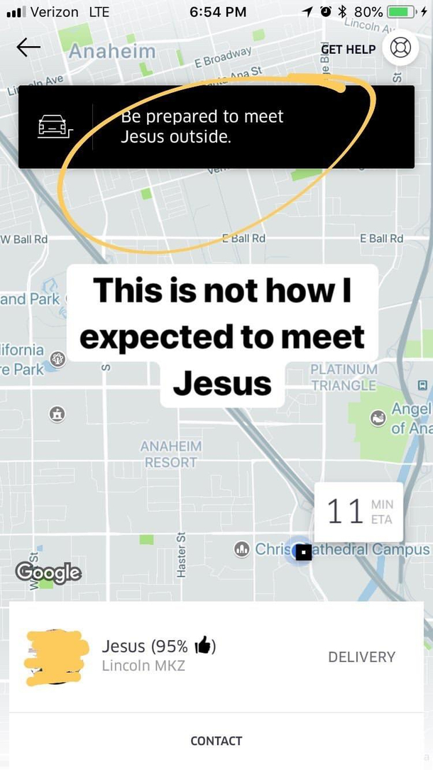 How I met Jesus
