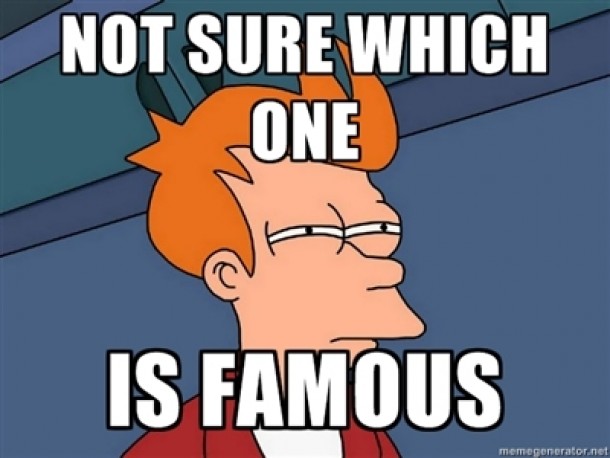 How I usually end up reacting to Look who I ran into posts