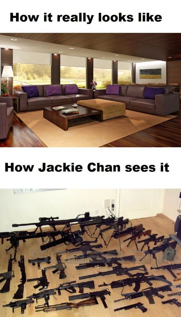 How Jackie Chan Sees It Meme Guy