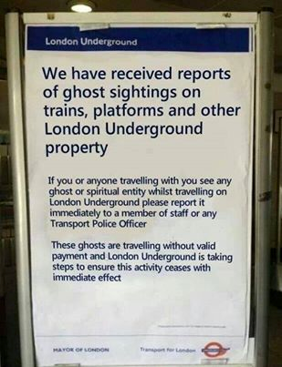 How London deals with ghosts