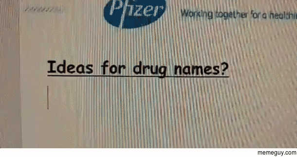 How medical companies name their drugs