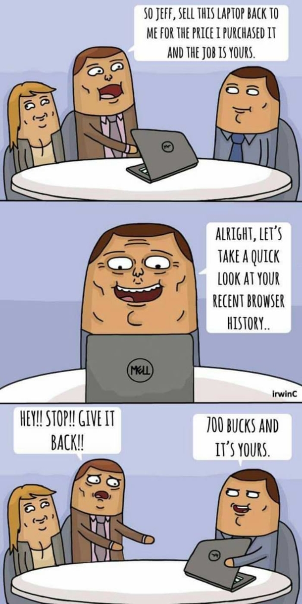 How much is your history worth