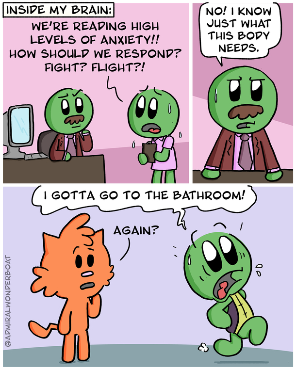 How my body fights stress