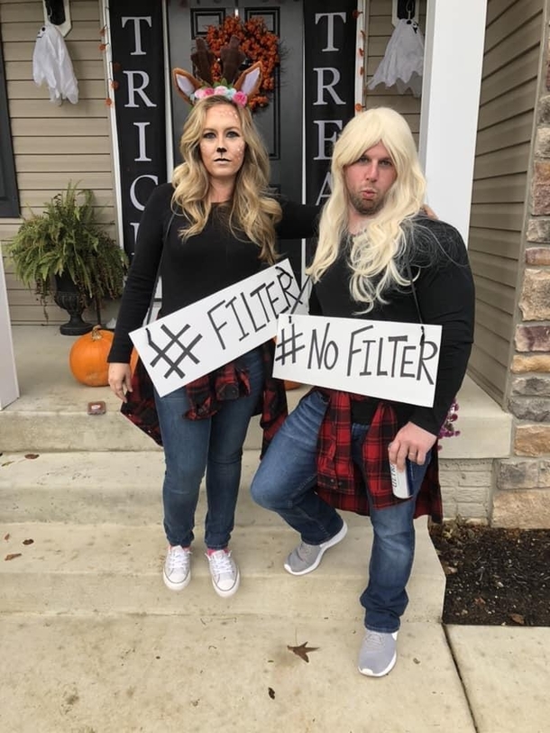 How my Friend and his Wife dressed for Halloween FACTS