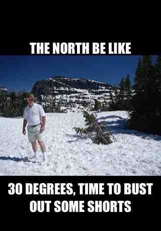 How northerners feel
