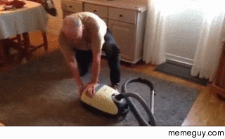 How Norwegians start their vacuum cleaner