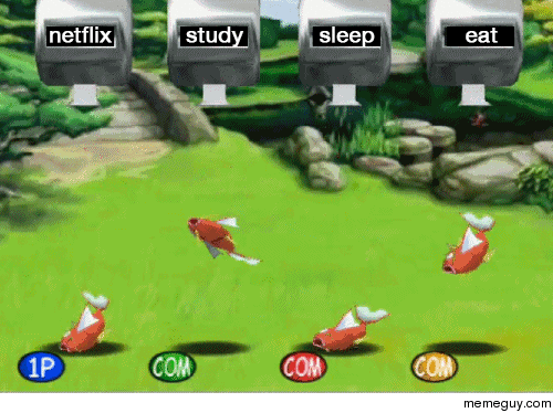 How People Actually Spend Time During Finals
