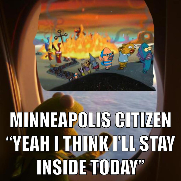 How people in Minneapolis are looking out the window right now
