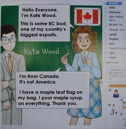 How the Japanese view Canadians