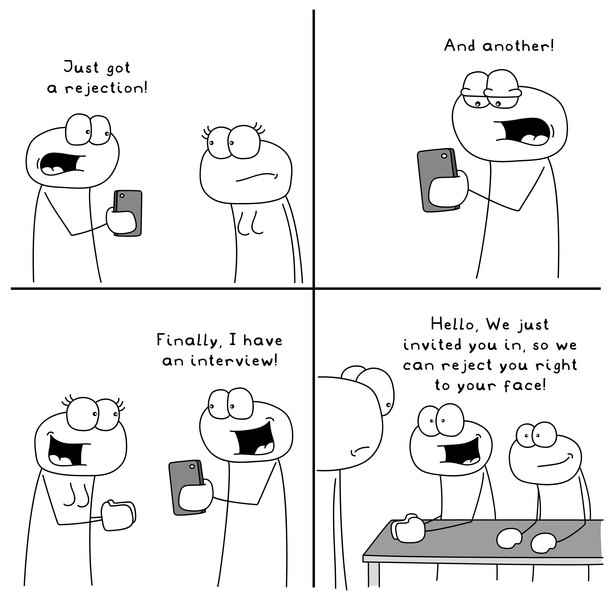 How the job market feel these days