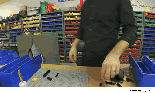 How the LEGO Oscars were built
