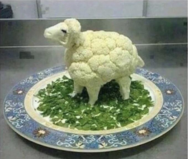 How to confuse a vegan