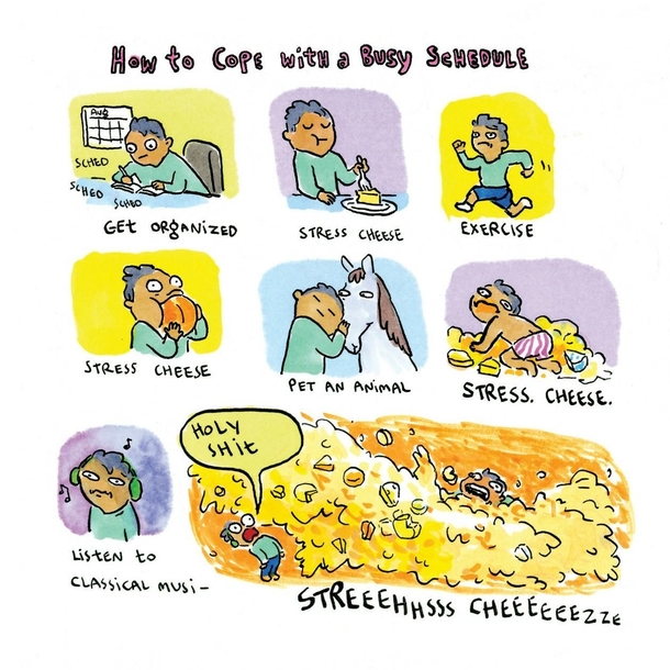 How to cope with a busy schedule