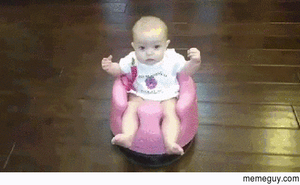 How to entertain the baby AND clean your floors