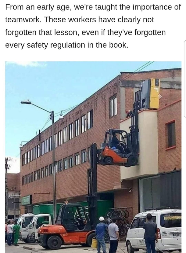How to fork lift