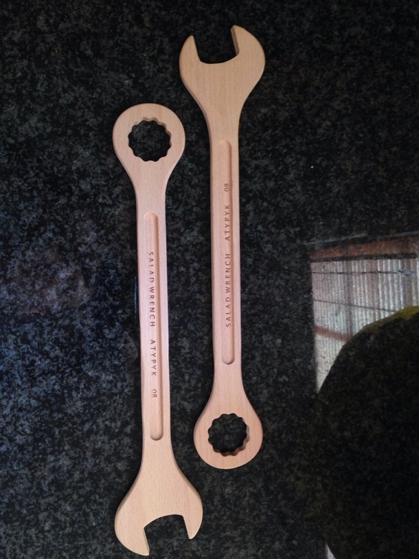 How to get your engineer wife back in the kitchen salad wrench