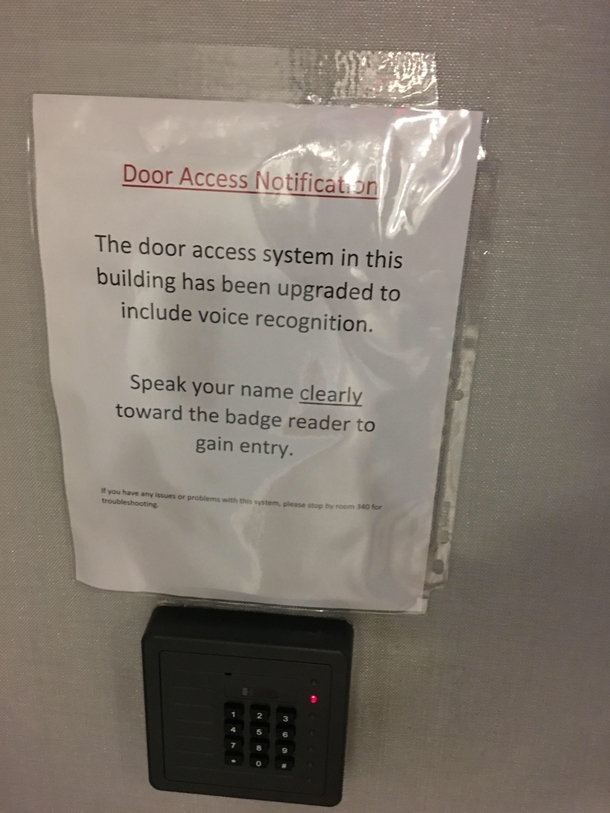 How To Get Your Office Yelling at a Door