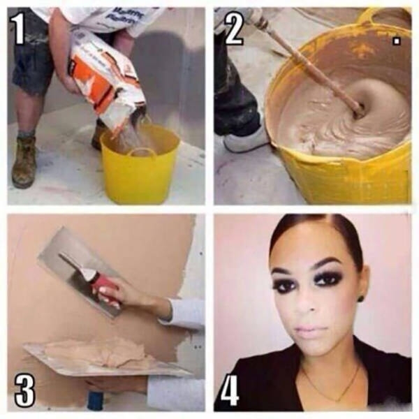 How to mix and apply putty