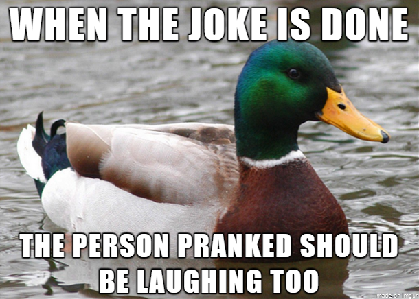 How to plan an April Fools joke