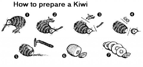 How to prepare a Kiwi