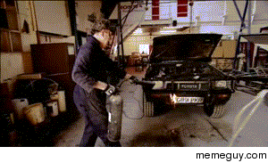 How to put out a fire by Jeremy Clarkson