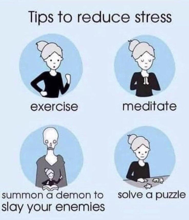 How to reduce stress