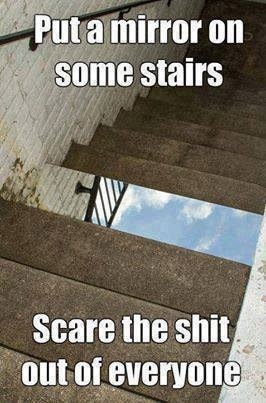 How to scare people